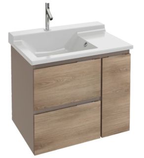 Тумба под раковину Jacob Delafon Soprano EB1334-N08-E10 100 см квебекский дуб/матовый базальт